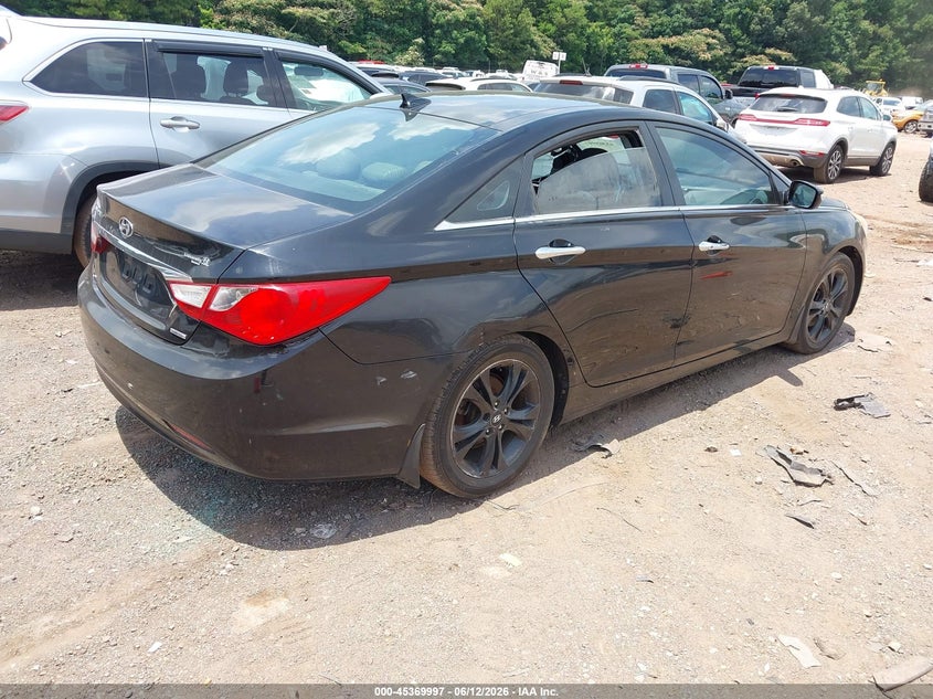 2012 Hyundai Sonata VIN 5NPEC4AC6CH407132 IAAI salvage auction — LEFT SIDE, Salvage (Alabama), sold $25 on 2026-07-08 (photo 4)