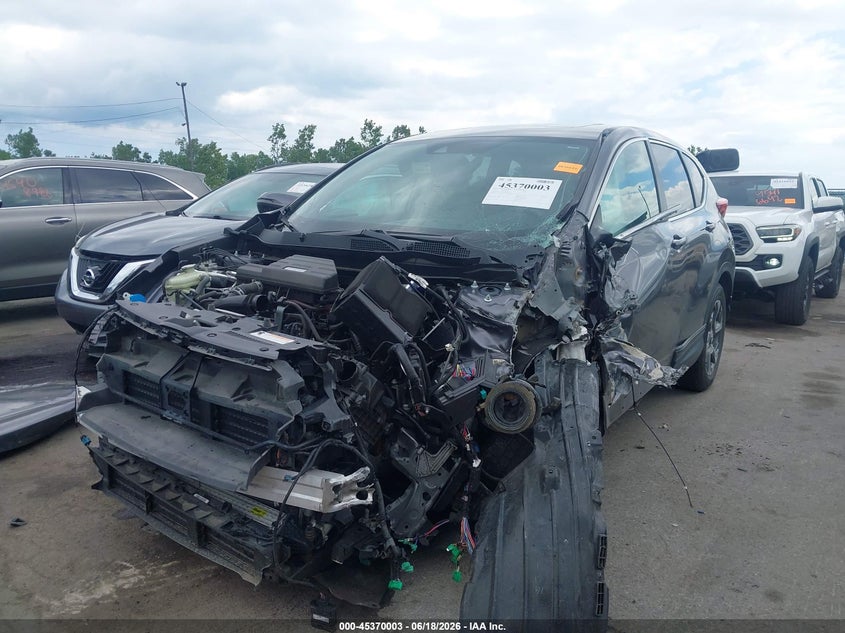 2019 Honda Cr-v VIN JHLRW2H5XKX000831 IAAI salvage auction — FRONT END, Salvage (Ohio), sold $4,800 on 2026-07-07 (photo 2)