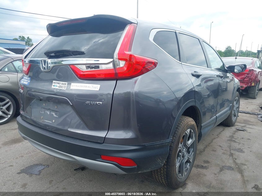 2019 Honda Cr-v VIN JHLRW2H5XKX000831 IAAI salvage auction — FRONT END, Salvage (Ohio), sold $4,800 on 2026-07-07 (photo 4)