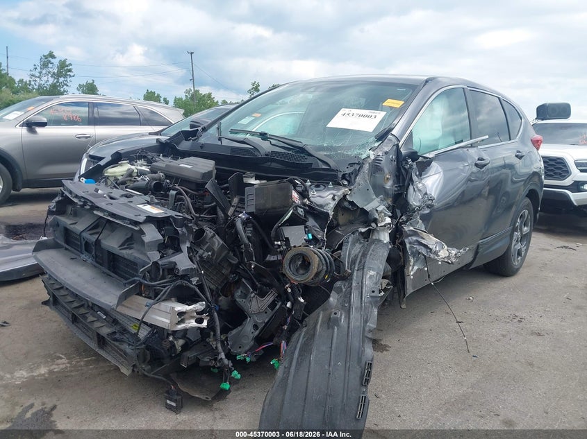 2019 Honda Cr-v VIN JHLRW2H5XKX000831 IAAI salvage auction — FRONT END, Salvage (Ohio), sold $4,800 on 2026-07-07 (photo 6)