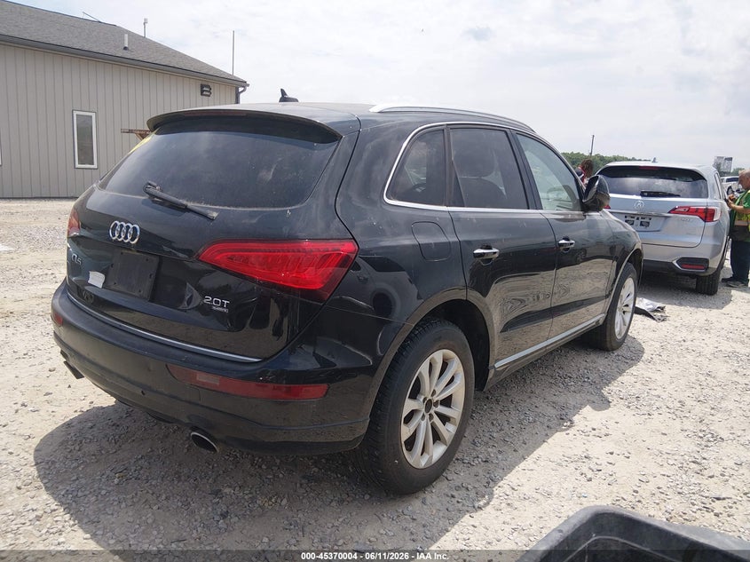 2015 Audi Q5 VIN WA1LFAFP5FA020764 IAAI salvage auction — NORMAL WEAR, Original (Ohio), sold $925 on 2026-07-29 (photo 4)