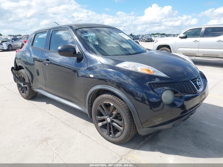 2014 Nissan Juke VIN JN8AF5MR9ET357700 IAAI salvage auction — REAR END, Salvage (Texas), sold $875 on 2026-07-06 (photo 1)