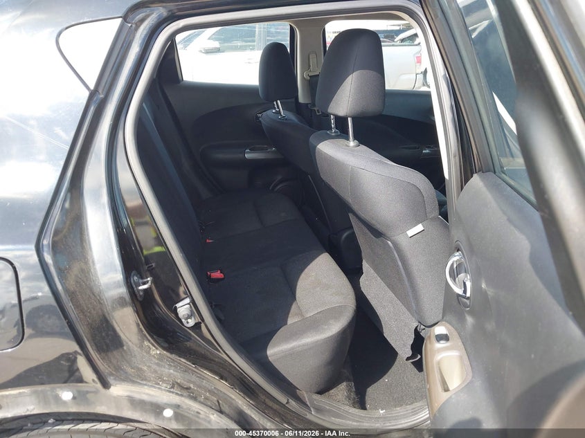 2014 Nissan Juke VIN JN8AF5MR9ET357700 IAAI salvage auction — REAR END, Salvage (Texas), sold $875 on 2026-07-06 (photo 8)