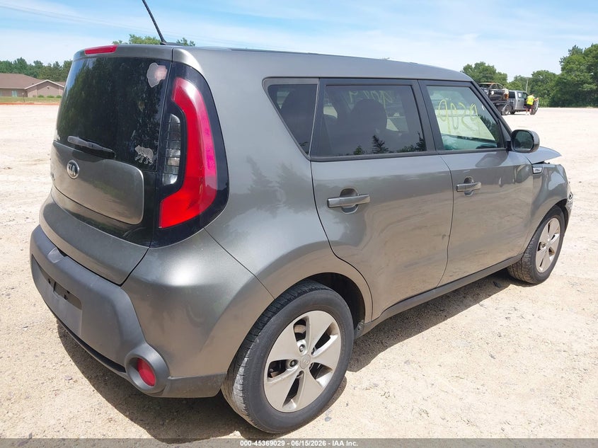 2016 Kia Soul VIN KNDJN2A27G7260530 IAAI salvage auction — RIGHT FRONT, Junk Bill Of Sale Mv2459 (Wisconsin), sold $375 on 2026-07-15 (photo 4)