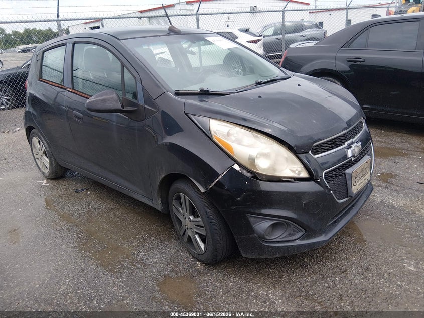 2013 Chevrolet Spark VIN KL8CD6S98DC510786 IAAI salvage auction — ALL OVER, Salvage (Louisiana), sold $25 on 2026-07-28 (photo 1)