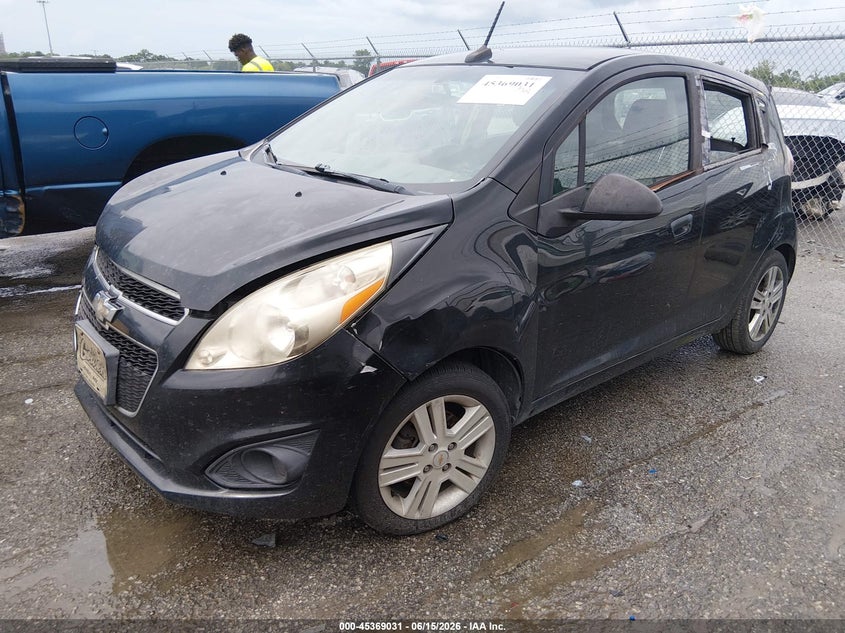 2013 Chevrolet Spark VIN KL8CD6S98DC510786 IAAI salvage auction — ALL OVER, Salvage (Louisiana), sold $25 on 2026-07-28 (photo 2)