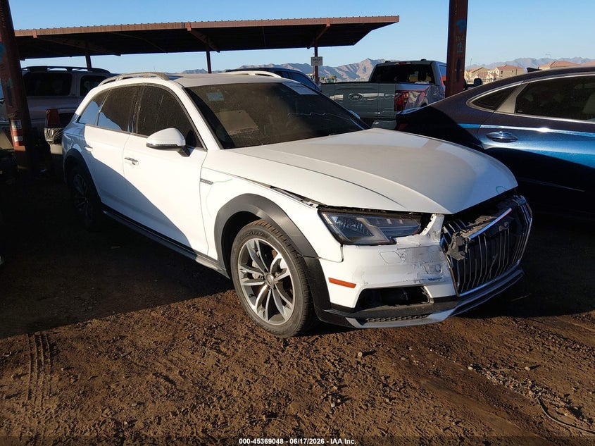 2017 Audi A4 allroad VIN WA17NAF47HA064178 IAAI salvage auction — FRONT & REAR, Salvage (Arizona), sold $3,500 on 2026-07-14 (photo 1)