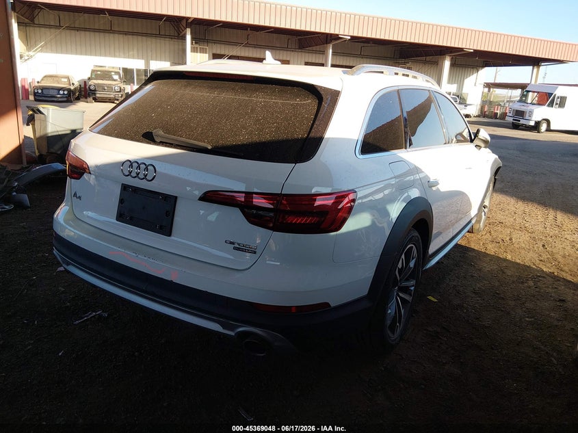 2017 Audi A4 allroad VIN WA17NAF47HA064178 IAAI salvage auction — FRONT & REAR, Salvage (Arizona), sold $3,500 on 2026-07-14 (photo 4)