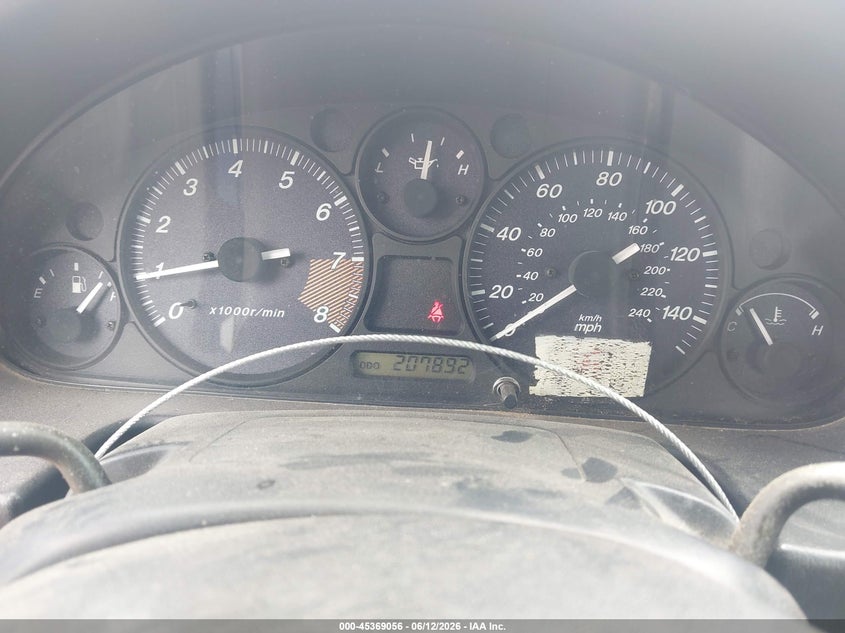 2000 Mazda Mx-5 VIN JM1NB3532Y0152846 IAAI salvage auction — REAR END, Salvage (Arkansas), sold $600 on 2026-07-29 (photo 7)