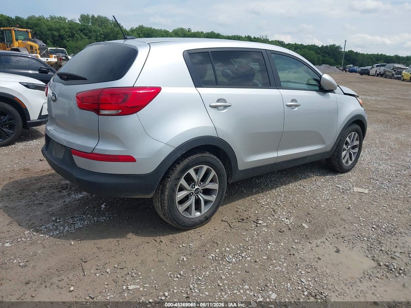 2016 Kia Sportage VIN KNDPB3AC2G7861359 IAAI salvage auction — FRONT END, Salvage (Ohio), sold $2,000 on 2026-07-29 (photo 4)