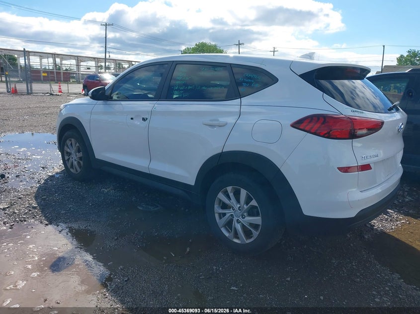 2020 Hyundai Tucson VIN KM8J23A49LU189385 IAAI salvage auction — THEFT, Mv-907A (New York), sold $4,150 on 2026-07-15 (photo 3)