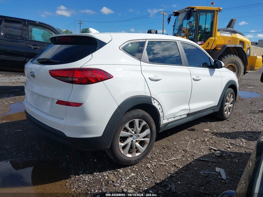 2020 Hyundai Tucson VIN KM8J23A49LU189385 IAAI salvage auction — THEFT, Mv-907A (New York), sold $4,150 on 2026-07-15 (photo 4)