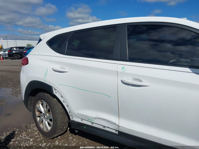 2020 Hyundai Tucson VIN KM8J23A49LU189385 IAAI salvage auction — THEFT, Mv-907A (New York), sold $4,150 on 2026-07-15 (photo 6)