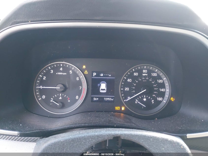 2020 Hyundai Tucson VIN KM8J23A49LU189385 IAAI salvage auction — THEFT, Mv-907A (New York), sold $4,150 on 2026-07-15 (photo 7)