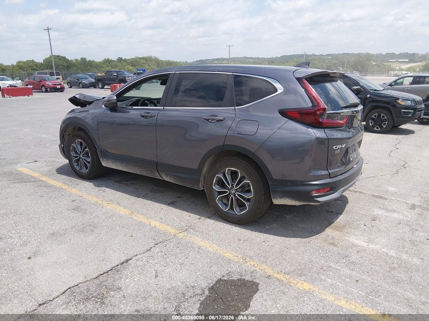 2022 Honda Cr-v VIN 2HKRW2H52NH640996 IAAI salvage auction — FRONT END, Salvage (Missouri), sold $8,000 on 2026-07-30 (photo 3)