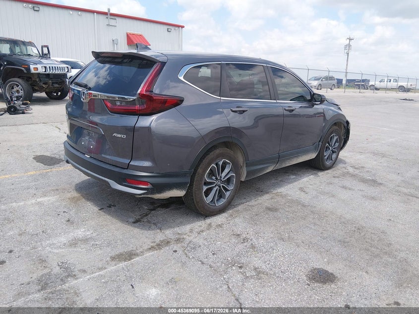 2022 Honda Cr-v VIN 2HKRW2H52NH640996 IAAI salvage auction — FRONT END, Salvage (Missouri), sold $8,000 on 2026-07-30 (photo 4)