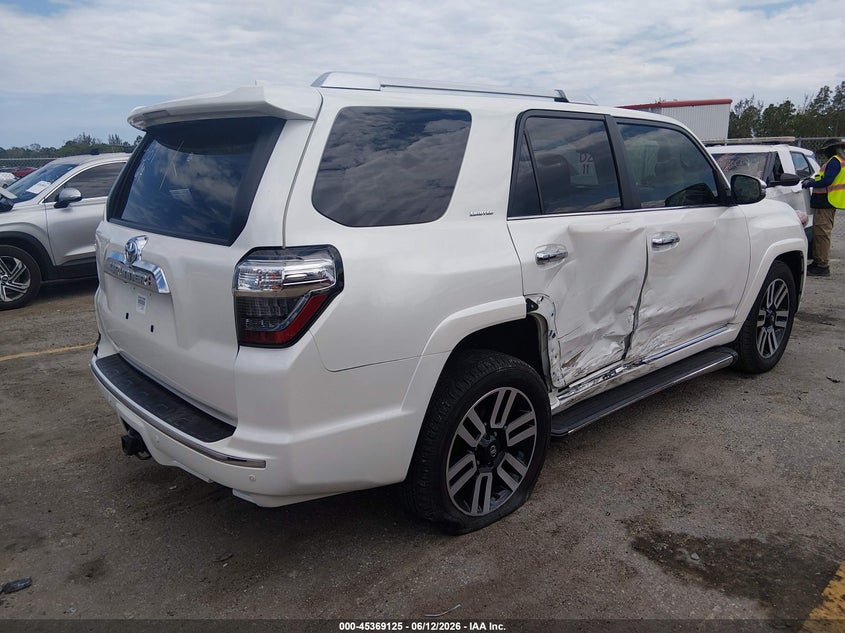 2023 Toyota 4runner VIN JTEDU5JR4P5294351 IAAI salvage auction — ALL OVER, Rebuildable (Florida), sold $14,600 on 2026-07-13 (photo 4)