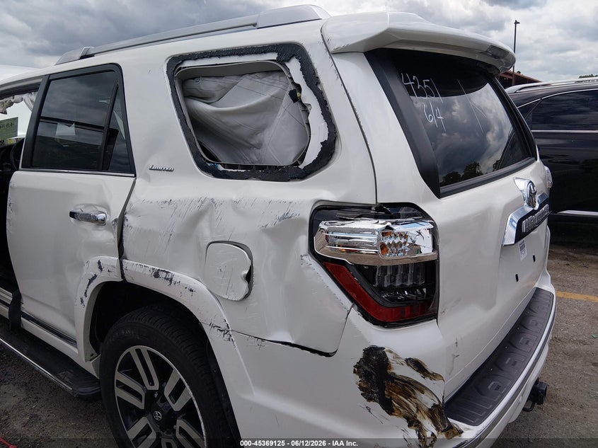2023 Toyota 4runner VIN JTEDU5JR4P5294351 IAAI salvage auction — ALL OVER, Rebuildable (Florida), sold $14,600 on 2026-07-13 (photo 6)