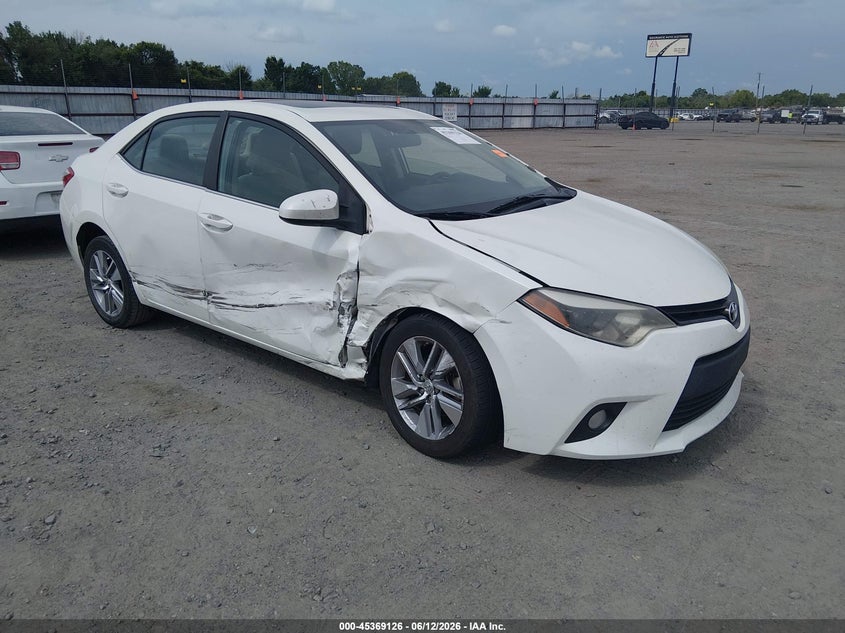 2014 Toyota Corolla VIN 5YFBPRHE6EP053579 IAAI salvage auction — RIGHT SIDE, Salvage Title, sold $2,500 on 2026-07-29 (photo 1)