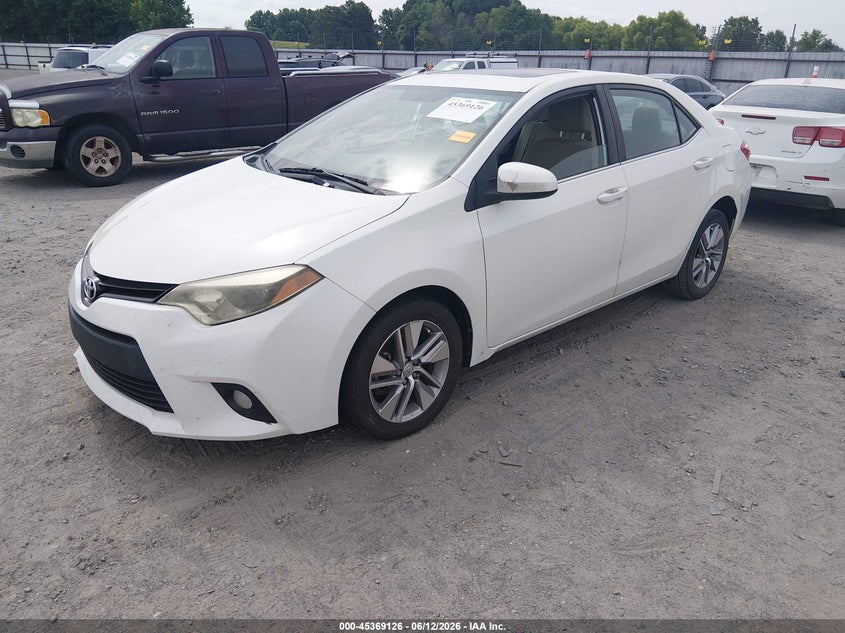 2014 Toyota Corolla VIN 5YFBPRHE6EP053579 IAAI salvage auction — RIGHT SIDE, Salvage Title, sold $2,500 on 2026-07-29 (photo 2)