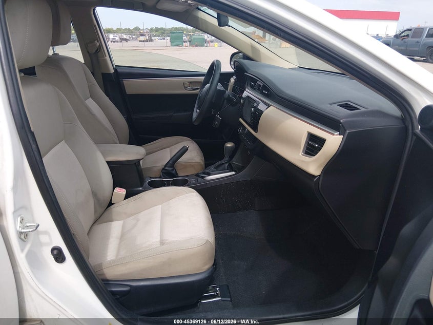 2014 Toyota Corolla VIN 5YFBPRHE6EP053579 IAAI salvage auction — RIGHT SIDE, Salvage Title, sold $2,500 on 2026-07-29 (photo 5)