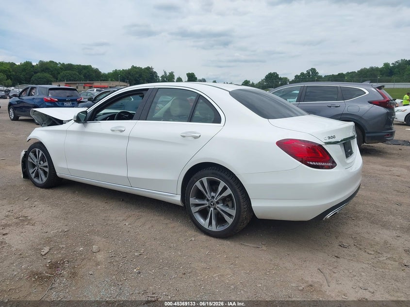 2021 Mercedes-benz C-klasse VIN W1KWF8EB1MR633941 IAAI salvage auction — FRONT END, Salvage Title, sold $7,800 on 2026-07-29 (photo 3)