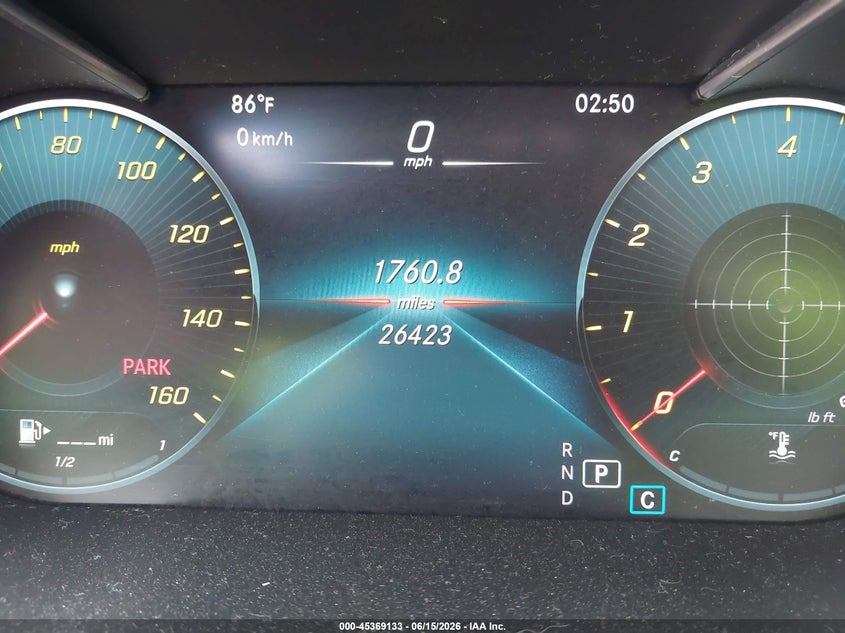 2021 Mercedes-benz C-klasse VIN W1KWF8EB1MR633941 IAAI salvage auction — FRONT END, Salvage Title, sold $7,800 on 2026-07-29 (photo 7)