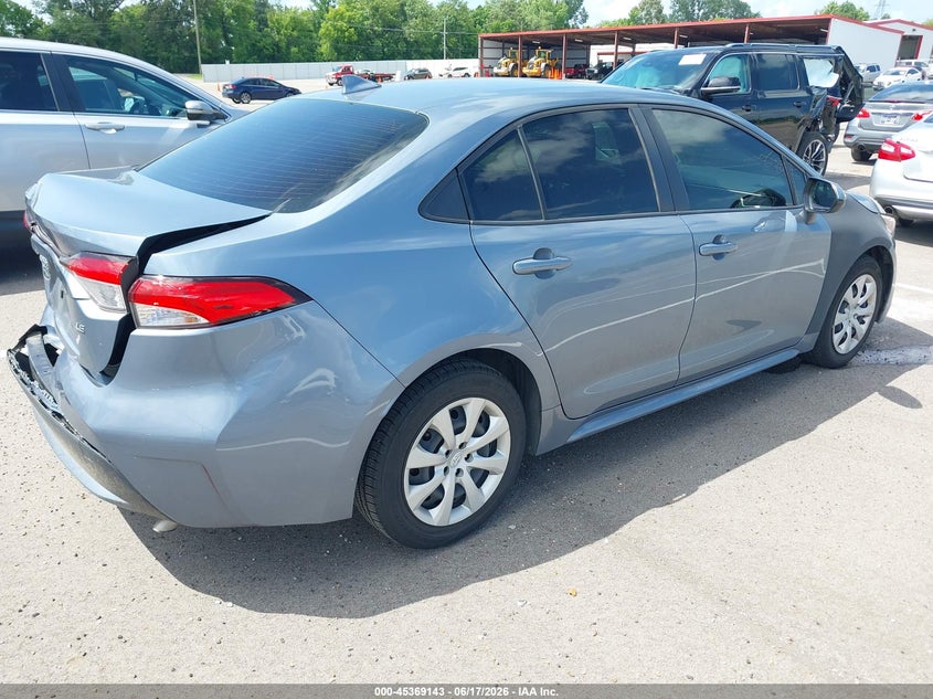 2022 Toyota Corolla VIN JTDEPMAE8N3015368 IAAI salvage auction — REAR END, Salvage (Tennessee), sold $3,600 on 2026-07-19 (photo 4)