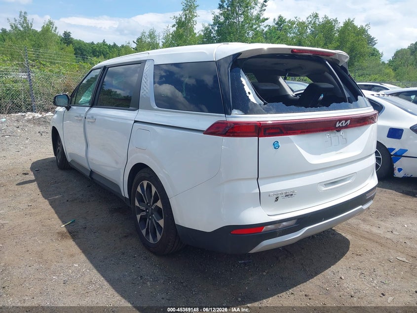 2024 Kia Carnival VIN KNDNC5H33R6385041 IAAI salvage auction — ROOF, Salvage (Massachusetts), sold $8,000 on 2026-07-31 (photo 3)