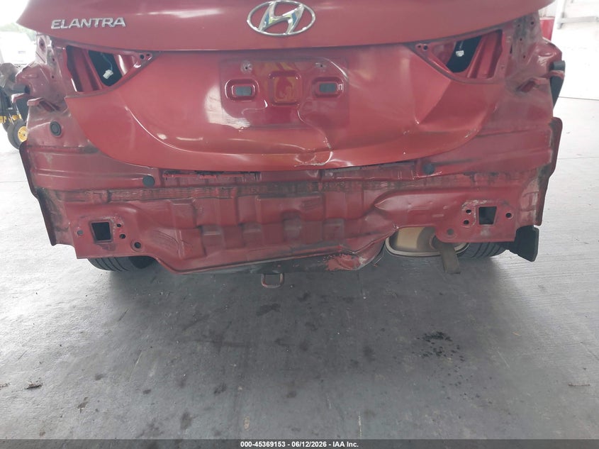 2013 Hyundai Elantra VIN KMHDH4AE1DU747810 IAAI salvage auction — REAR END, Rebuildable (Florida), sold $1,150 on 2026-07-15 (photo 6)