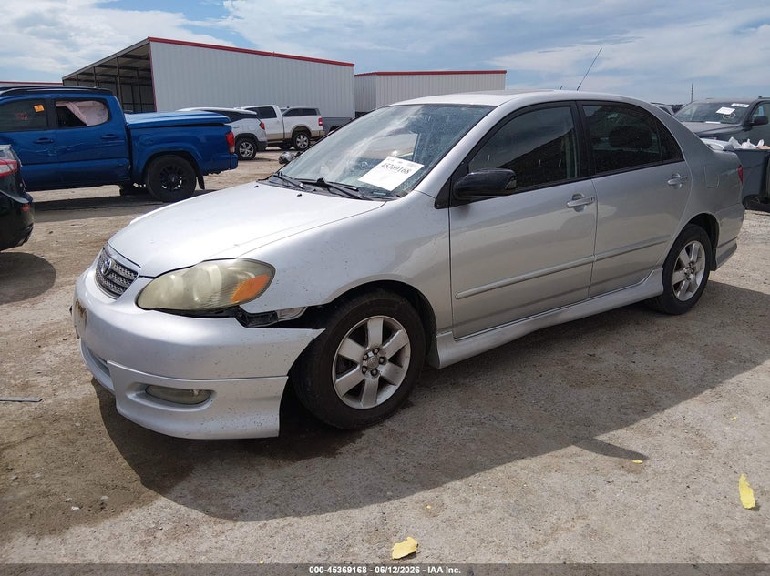 2007 Toyota Corolla VIN 1NXBR32E57Z828987 IAAI salvage auction — SIDE, Salvage (Texas), sold $1,500 on 2026-07-11 (photo 2)
