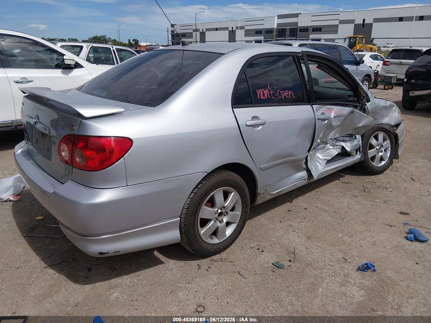 2007 Toyota Corolla VIN 1NXBR32E57Z828987 IAAI salvage auction — SIDE, Salvage (Texas), sold $1,500 on 2026-07-11 (photo 4)