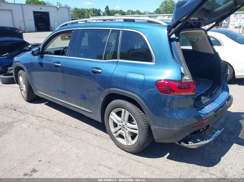 2023 Mercedes-benz Glb VIN W1N4M4HB9PW333297 IAAI salvage auction — REAR END, Salvage Title, sold $11,600 on 2026-07-28 (photo 3)