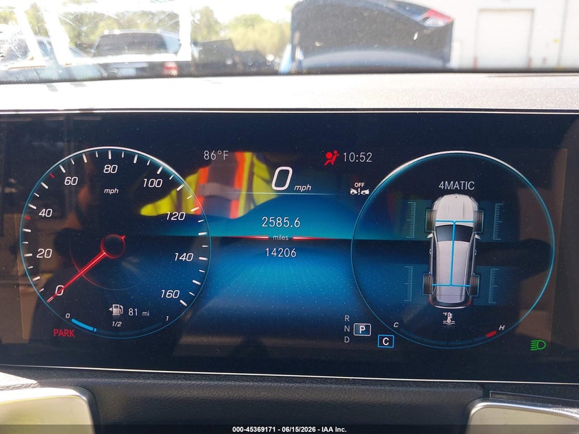 2023 Mercedes-benz Glb VIN W1N4M4HB9PW333297 IAAI salvage auction — REAR END, Salvage Title, sold $11,600 on 2026-07-28 (photo 7)