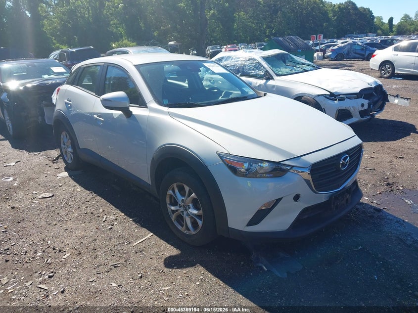 2019 Mazda Cx-3 VIN JM1DKFB73K1453972 IAAI salvage auction — FRONT & REAR, Salvage Title, sold $25 on 2026-07-28 (photo 1)