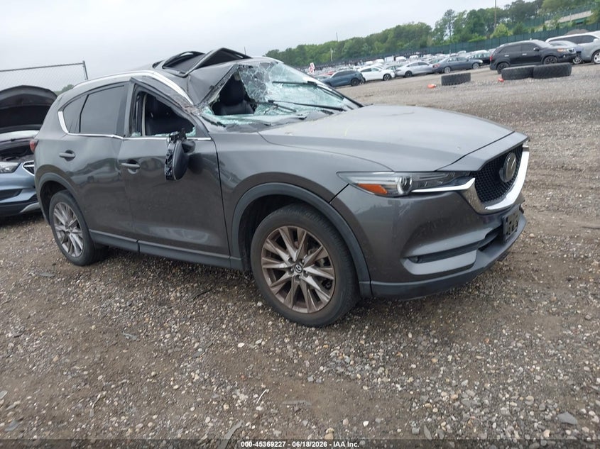 2021 Mazda Cx-5 VIN JM3KFBDM0M1426942 IAAI salvage auction — ROOF, Salvage Title, sold $4,850 on 2026-07-28 (photo 1)