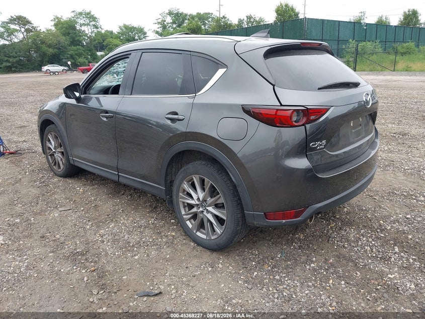 2021 Mazda Cx-5 VIN JM3KFBDM0M1426942 IAAI salvage auction — ROOF, Salvage Title, sold $4,850 on 2026-07-28 (photo 3)