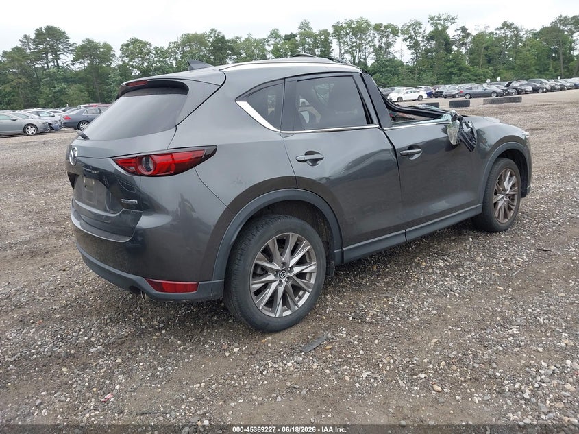 2021 Mazda Cx-5 VIN JM3KFBDM0M1426942 IAAI salvage auction — ROOF, Salvage Title, sold $4,850 on 2026-07-28 (photo 4)