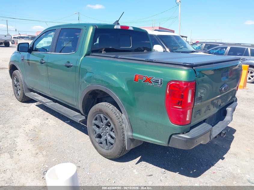 2023 Ford Ranger VIN 1FTER4FH8PLE08867 IAAI salvage auction — FRONT END, Salvage Title, sold $8,000 on 2026-07-30 (photo 3)