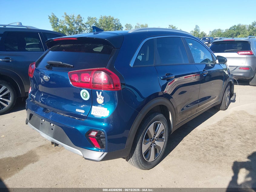 2021 Kia Niro VIN KNDCB3LC7M5471134 IAAI salvage auction — RIGHT FRONT, Salvage (Ohio), sold $6,875 on 2026-07-21 (photo 4)