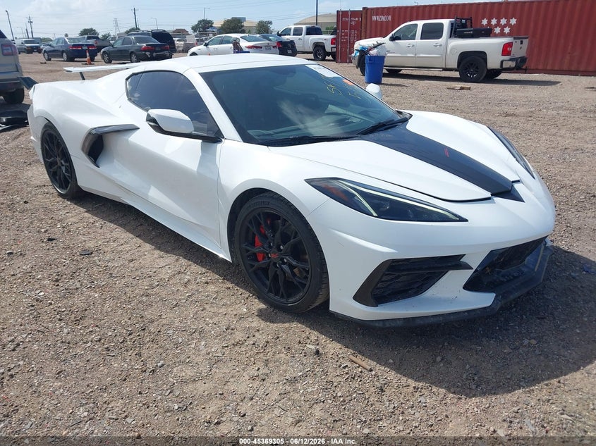 2023 Chevrolet Corvette VIN 1G1YC2D42P5117037 IAAI salvage auction — REAR END, Salvage (Maryland), sold $42,450 on 2026-09-09 (photo 1)