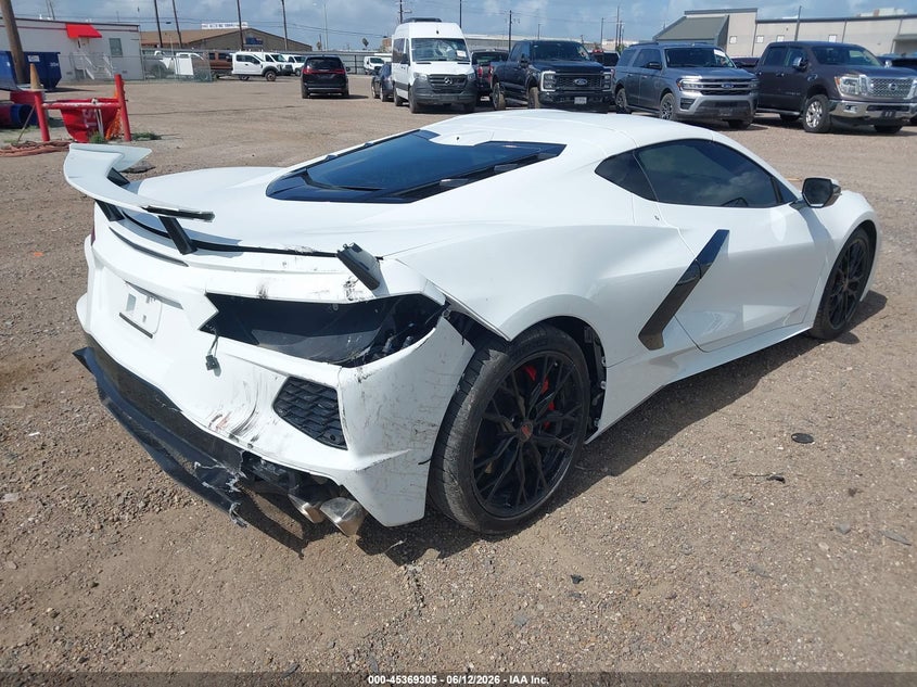 2023 Chevrolet Corvette VIN 1G1YC2D42P5117037 IAAI salvage auction — REAR END, Salvage (Maryland), sold $42,450 on 2026-09-09 (photo 4)