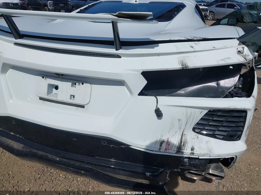 2023 Chevrolet Corvette VIN 1G1YC2D42P5117037 IAAI salvage auction — REAR END, Salvage (Maryland), sold $42,450 on 2026-09-09 (photo 6)