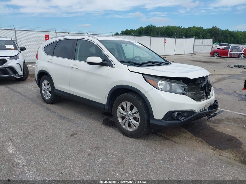 2014 Honda Cr-v VIN 5J6RM4H71EL041712 IAAI salvage auction — FRONT END, Clear (Indiana), sold $4,275 on 2026-08-02 (photo 1)