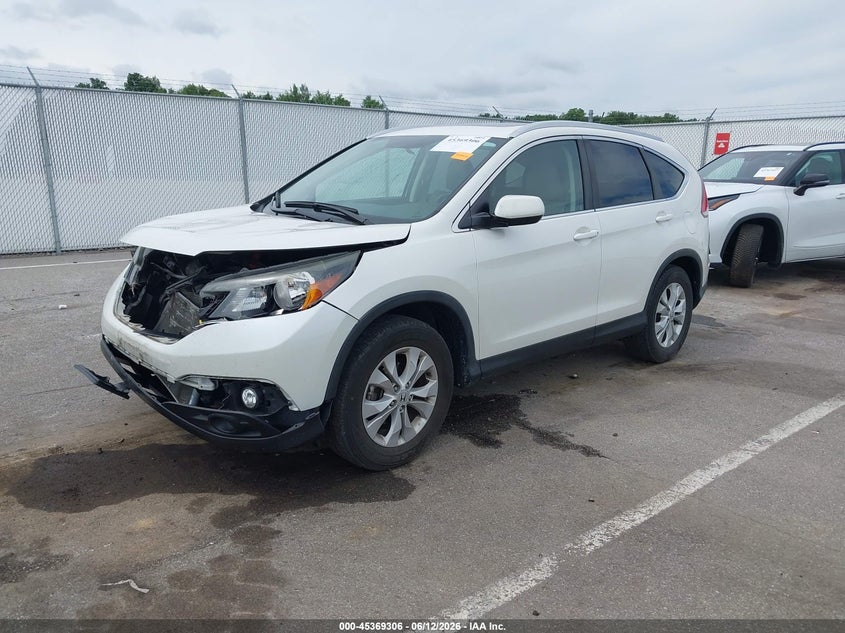 2014 Honda Cr-v VIN 5J6RM4H71EL041712 IAAI salvage auction — FRONT END, Clear (Indiana), sold $4,275 on 2026-08-02 (photo 2)