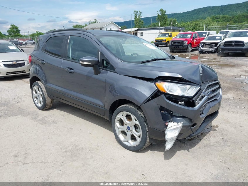 2021 Ford Ecosport VIN MAJ6S3GL7MC455640 IAAI salvage auction — FRONT END, Salvage (Pennsylvania), sold $1,750 on 2026-07-15 (photo 1)