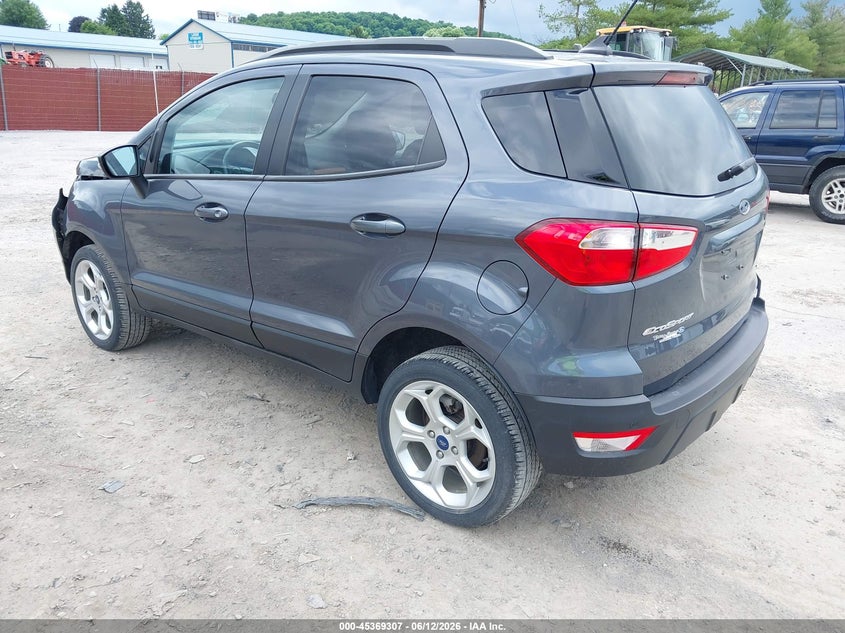2021 Ford Ecosport VIN MAJ6S3GL7MC455640 IAAI salvage auction — FRONT END, Salvage (Pennsylvania), sold $1,750 on 2026-07-15 (photo 3)