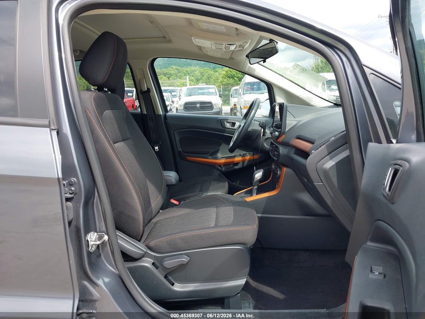 2021 Ford Ecosport VIN MAJ6S3GL7MC455640 IAAI salvage auction — FRONT END, Salvage (Pennsylvania), sold $1,750 on 2026-07-15 (photo 5)