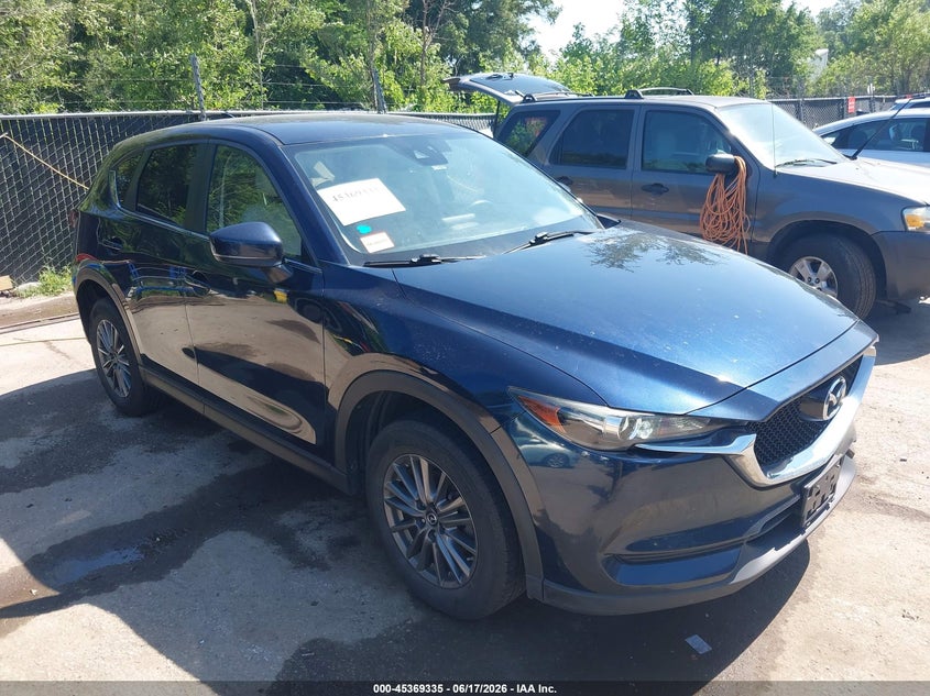 2017 Mazda Cx-5 VIN JM3KFBCL0H0126144 IAAI salvage auction — LEFT SIDE, Salvage (Kansas), sold $7,150 on 2026-07-15 (photo 1)