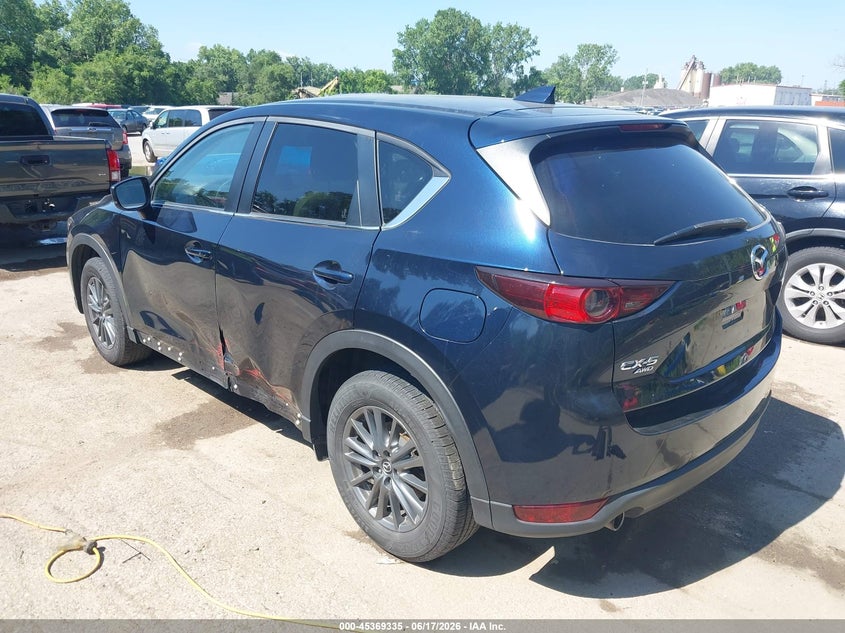 2017 Mazda Cx-5 VIN JM3KFBCL0H0126144 IAAI salvage auction — LEFT SIDE, Salvage (Kansas), sold $7,150 on 2026-07-15 (photo 3)